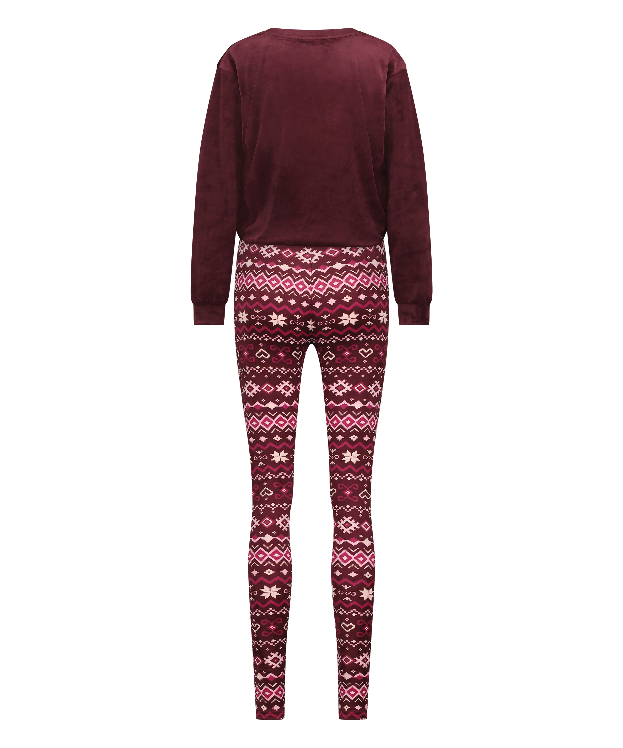 Pyjamaset with Bag, Red, main