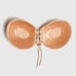 Adhesive Push-Up Bra, Beige