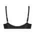 Mona padded non-underwired bra, Black