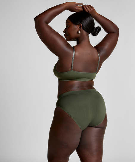 Dide Triangle Bralette, Green