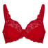 Diva Non-Padded Underwired Bra, Red