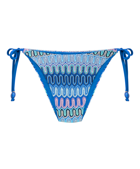 Cali Highleg Bikini Bottom, Blue