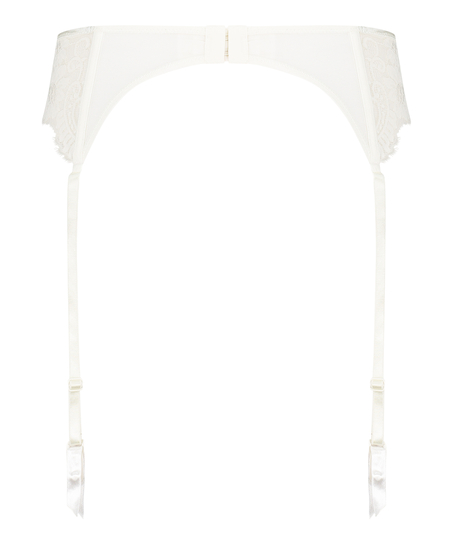 Catrin Suspenders, White