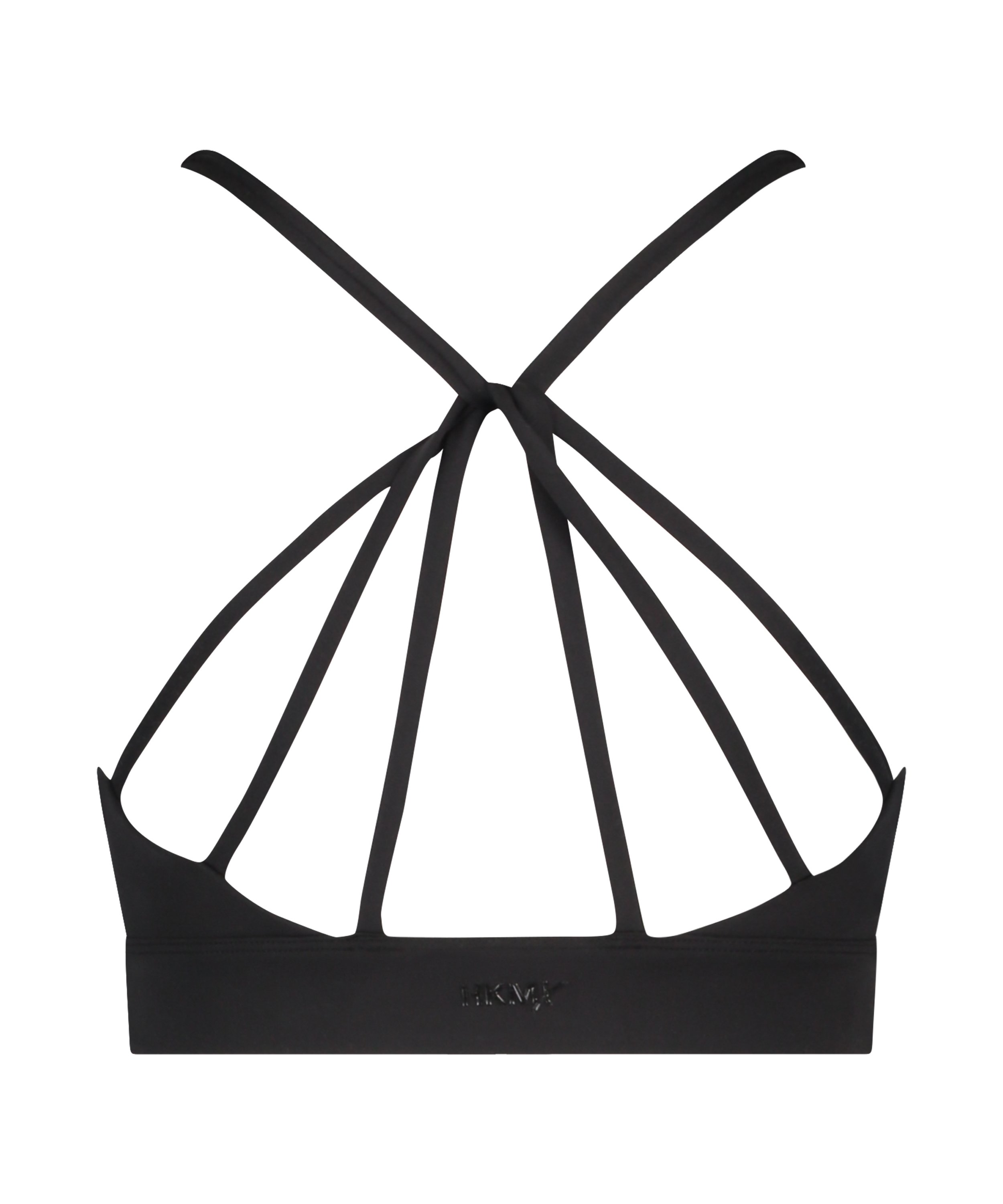 HKMX Sports Bra Level 1, Black, main