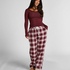 Longsleeved Jersey Pyjama Top, Purple