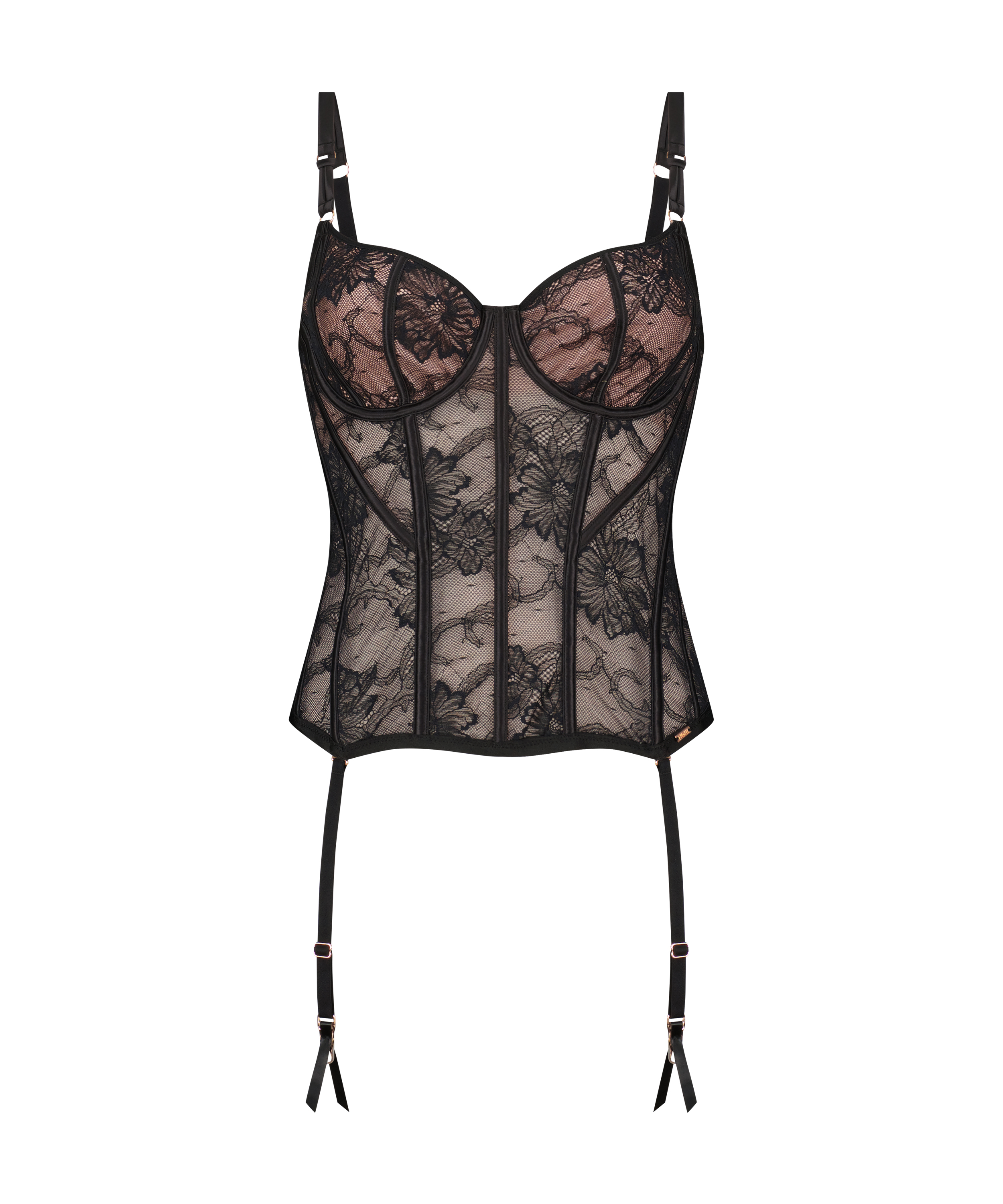 Magdalena Bustier, Black, main
