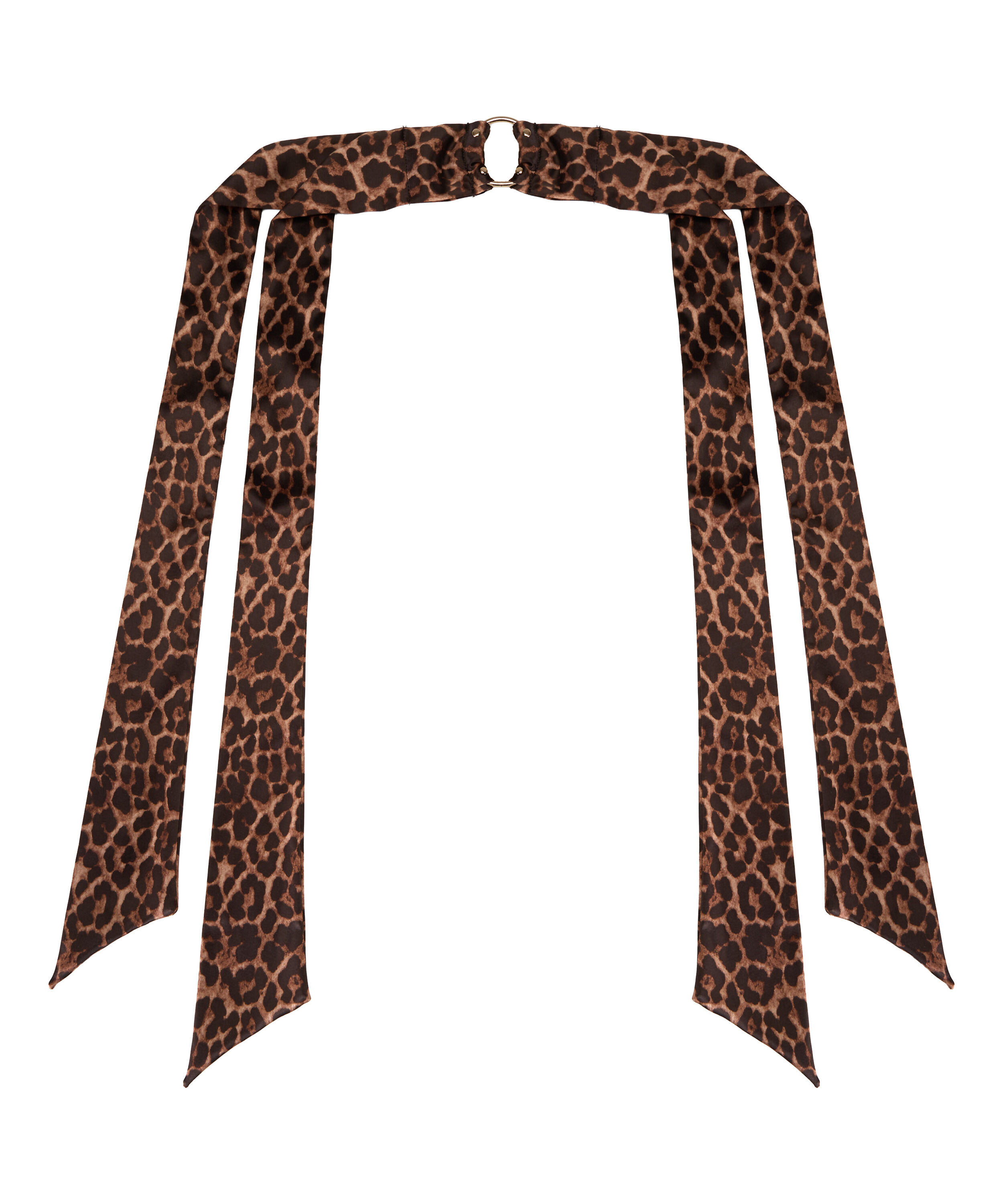 Satin Wrist Ties, Brown