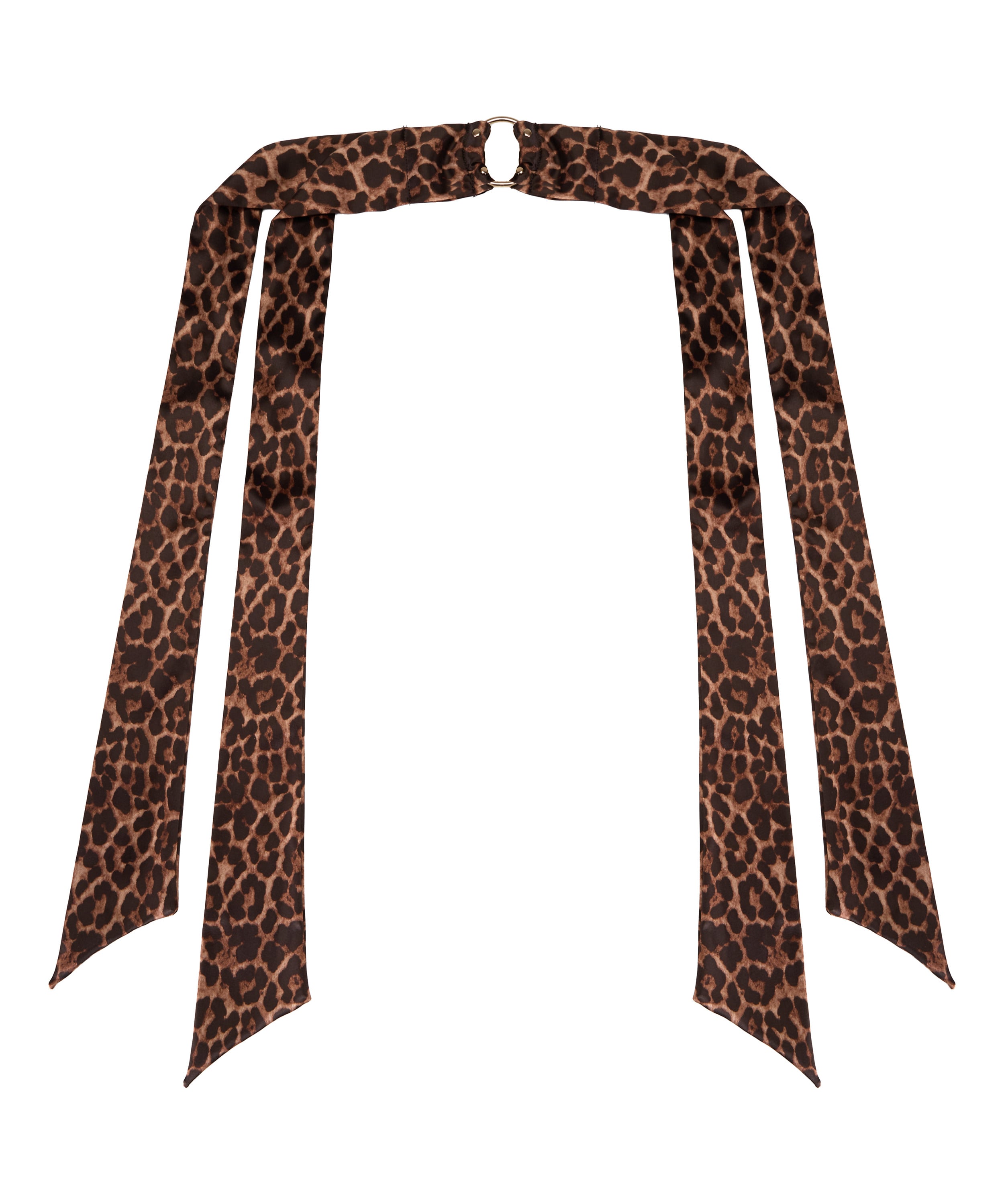 Satin Wrist Ties, Brown, main