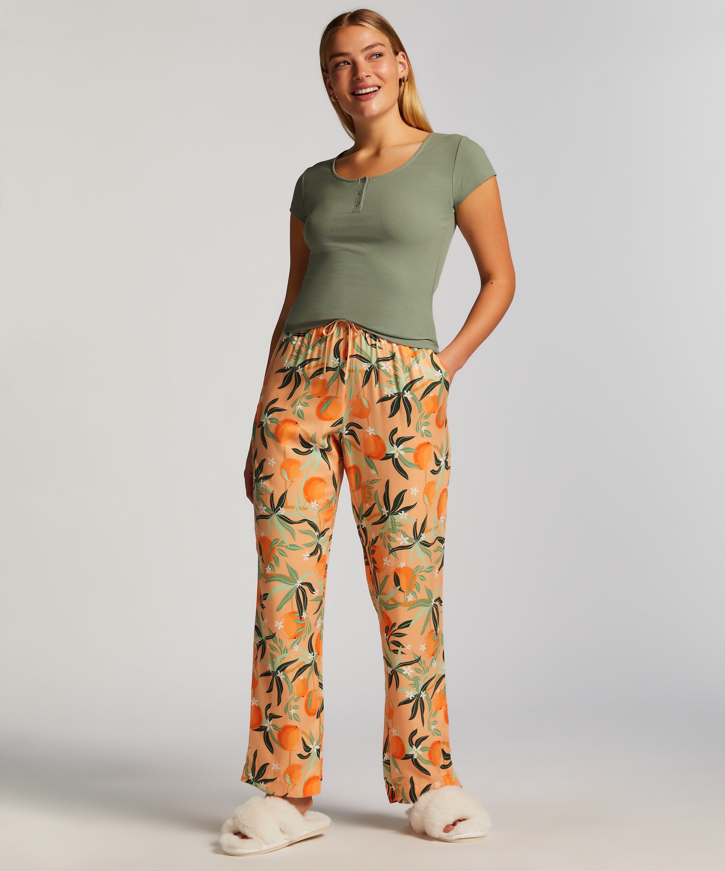 Pyjama pants Woven, Pink