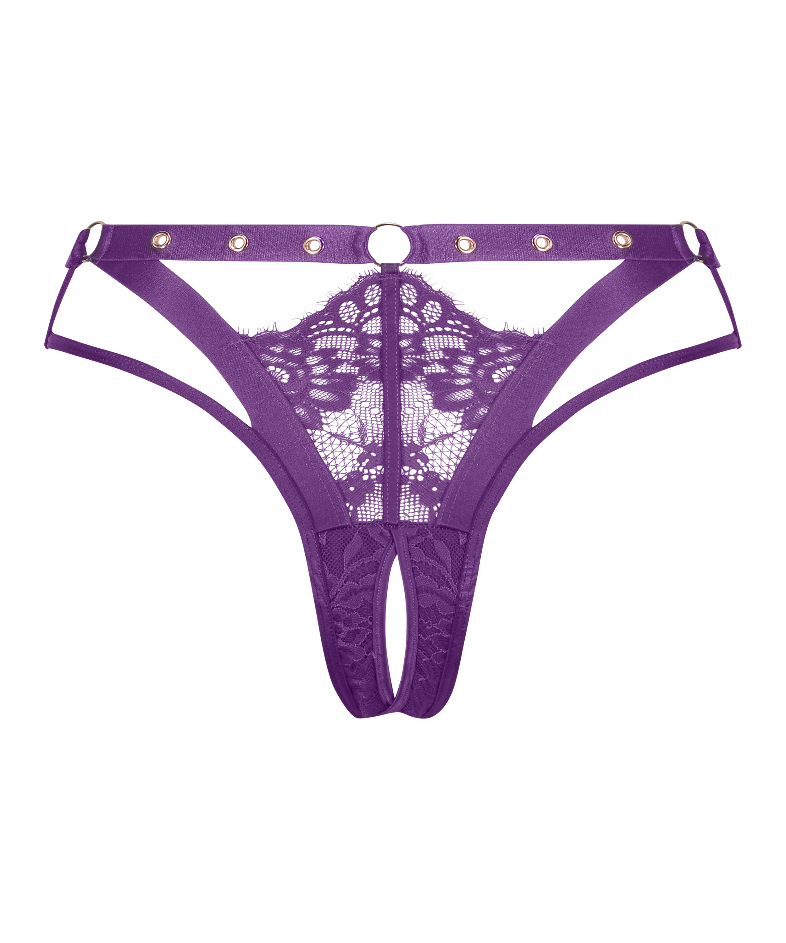 Sadie Brazilian with open crotch, Purple, main