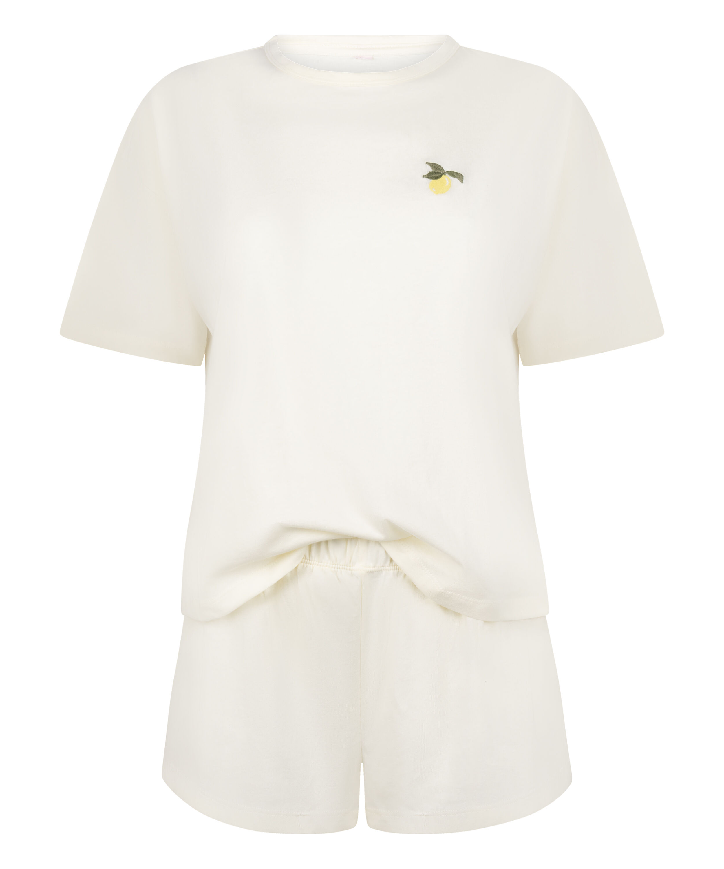 Pyjamaset Cotton, White