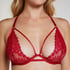 Cinnamon Non-Padded Underwired Bra, Red