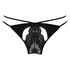 Nisha Open Crotch Brazilian, Black