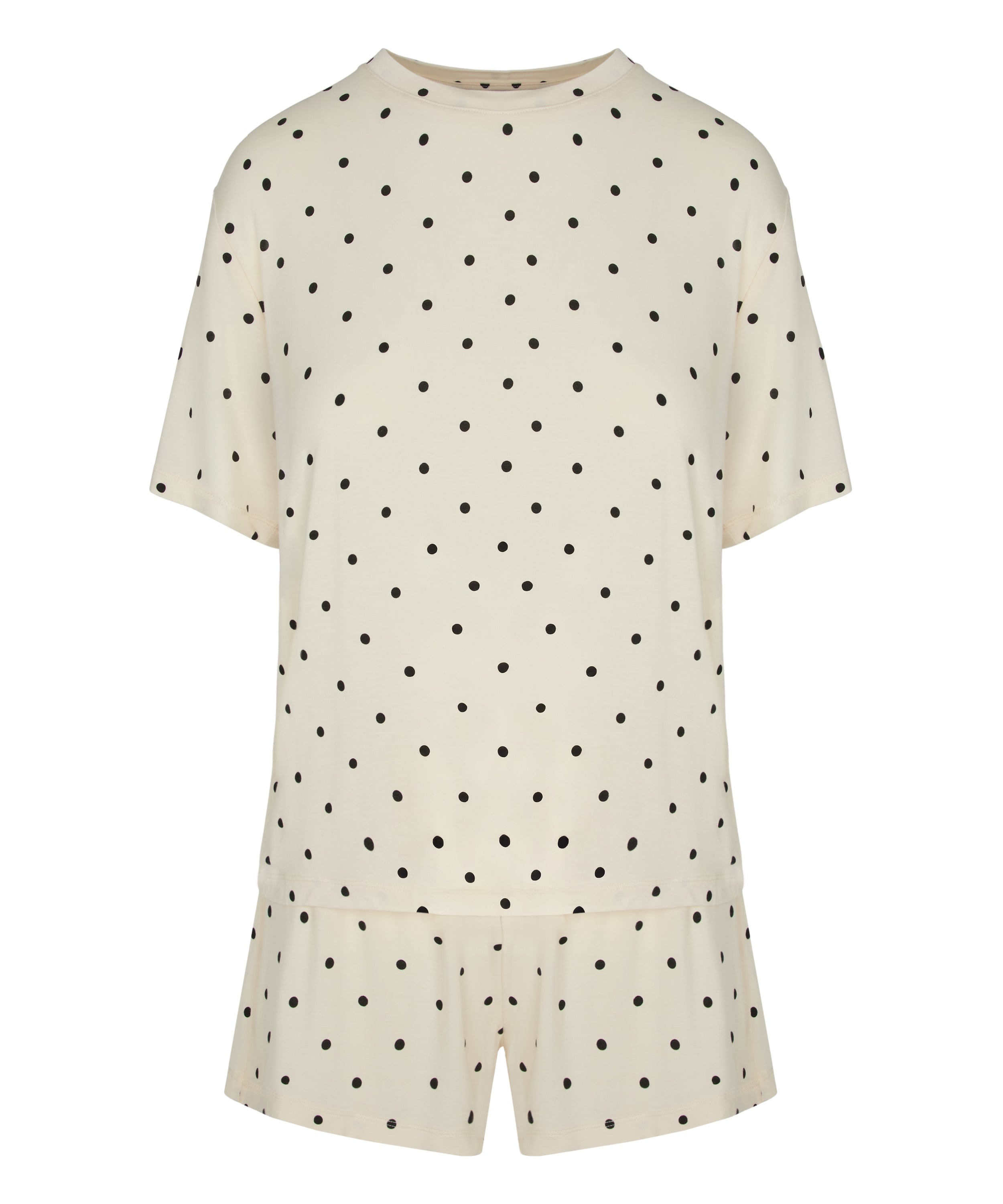Pyjama Set Loose, White, main