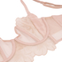 Sher Non-Padded Underwired Longline Bra, Pink