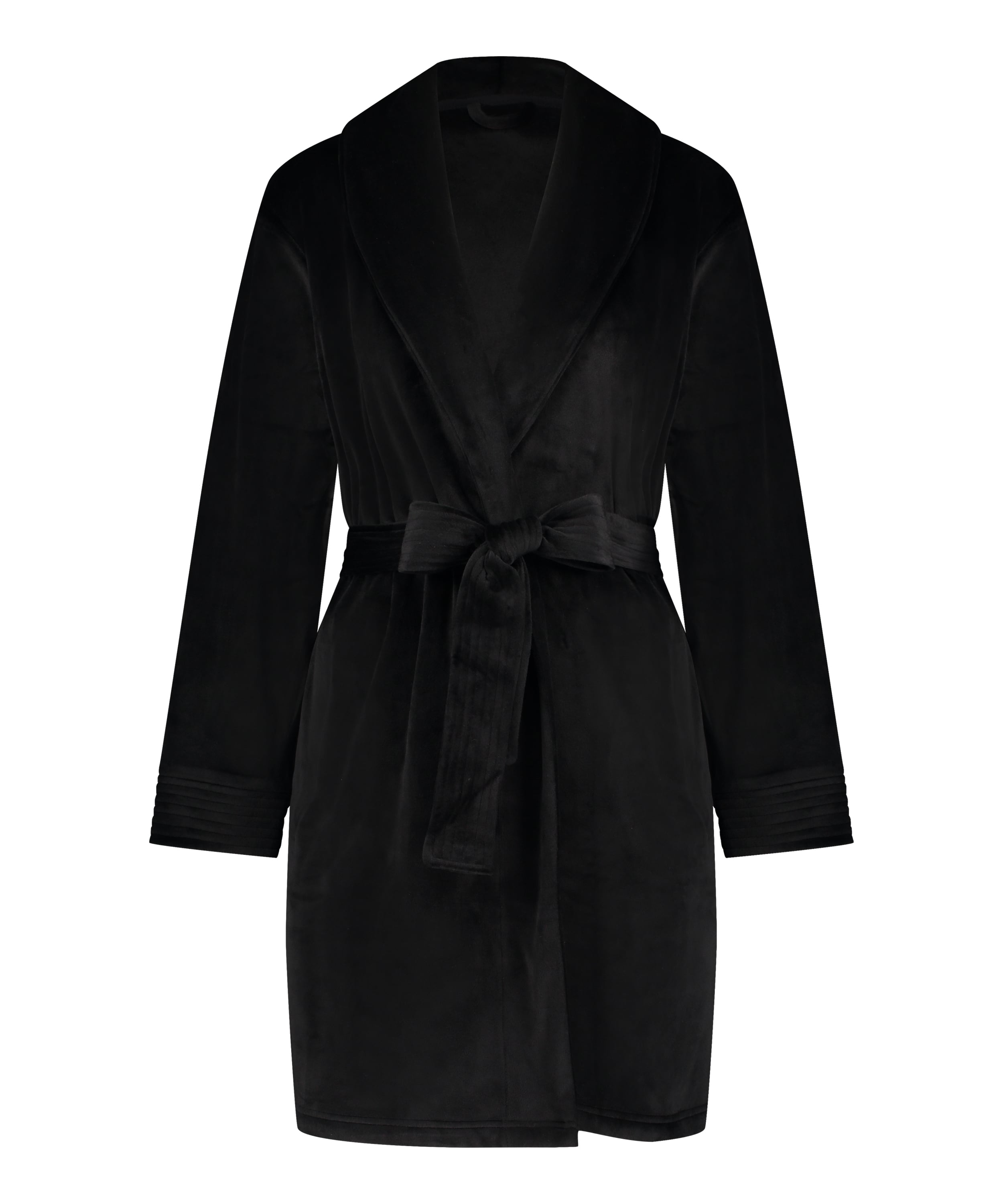 Velours short bathrobe - Robes - Hunkemller