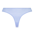 Invisible thong Stripe mesh, Blue