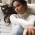 super soft Turtleneck shirt with Cashmere, White