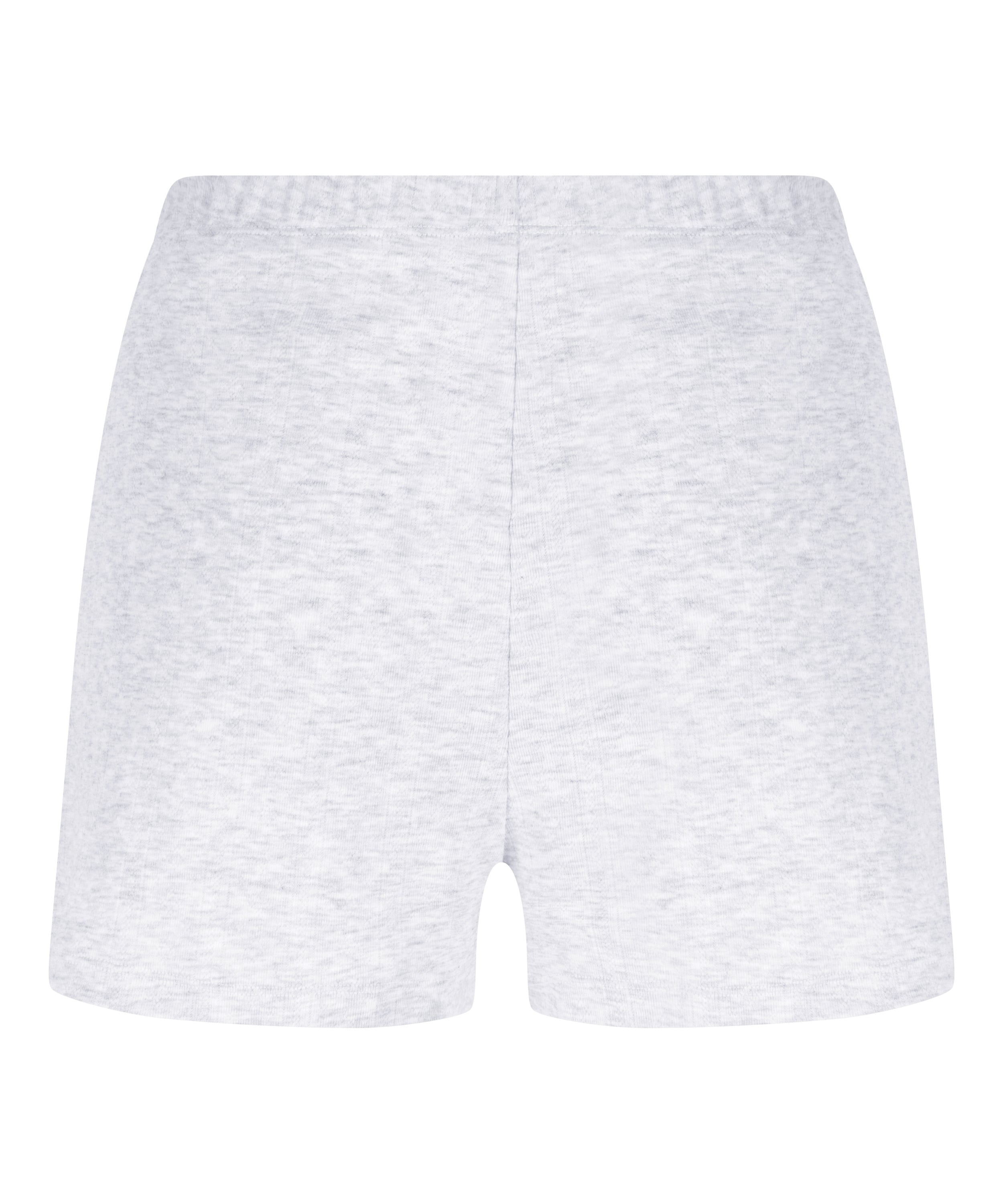 Pointelle shorts, Gray, main