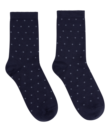 Modal Crew Socks, Blue