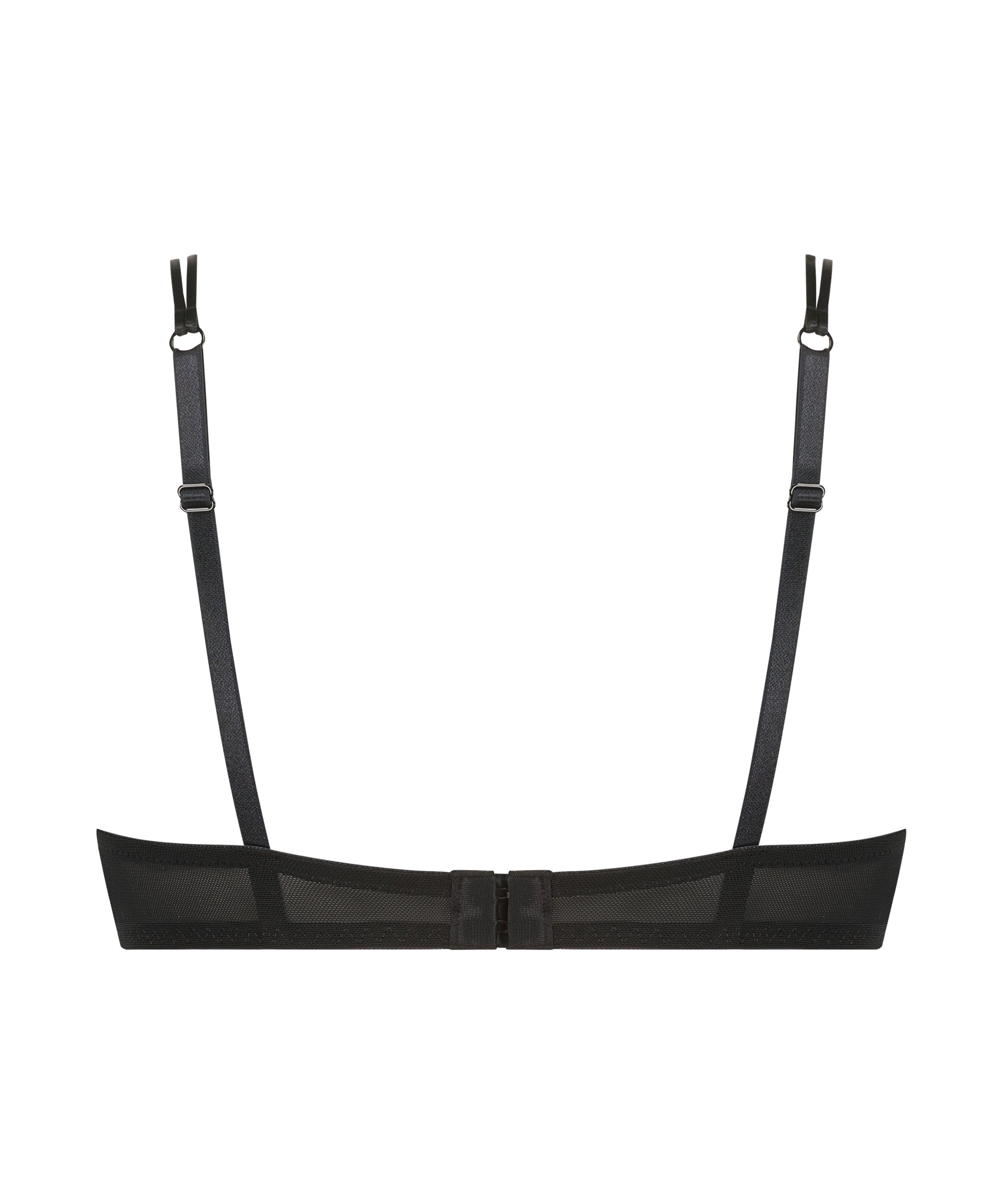 Bliss Padded Underwired Bra, Black, main