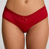 London V-shaped Brazilian, Red