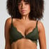 Amara Triangle Bralette, Green