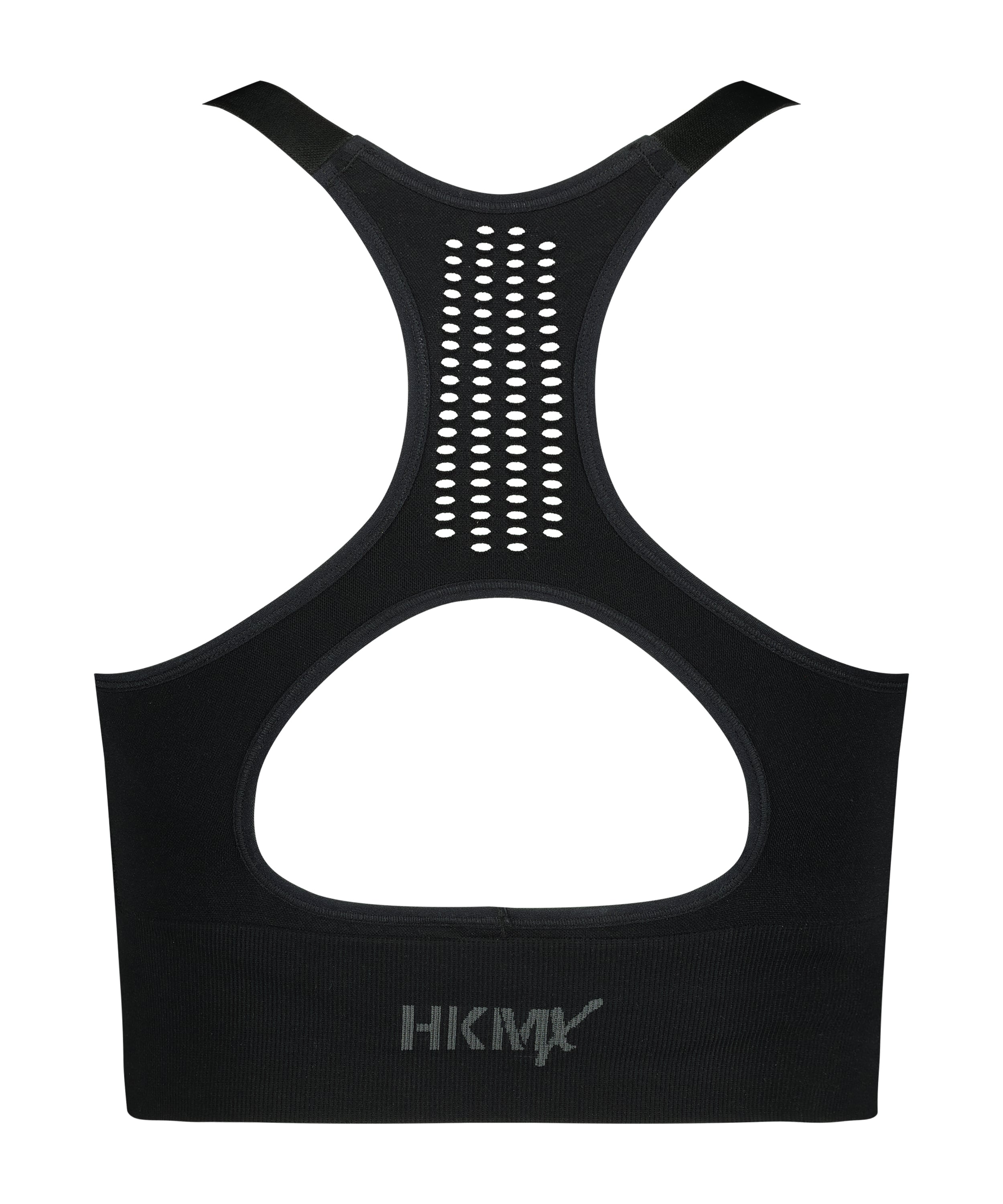 HKMX Sports bra The Comfort Level 1, Black, main