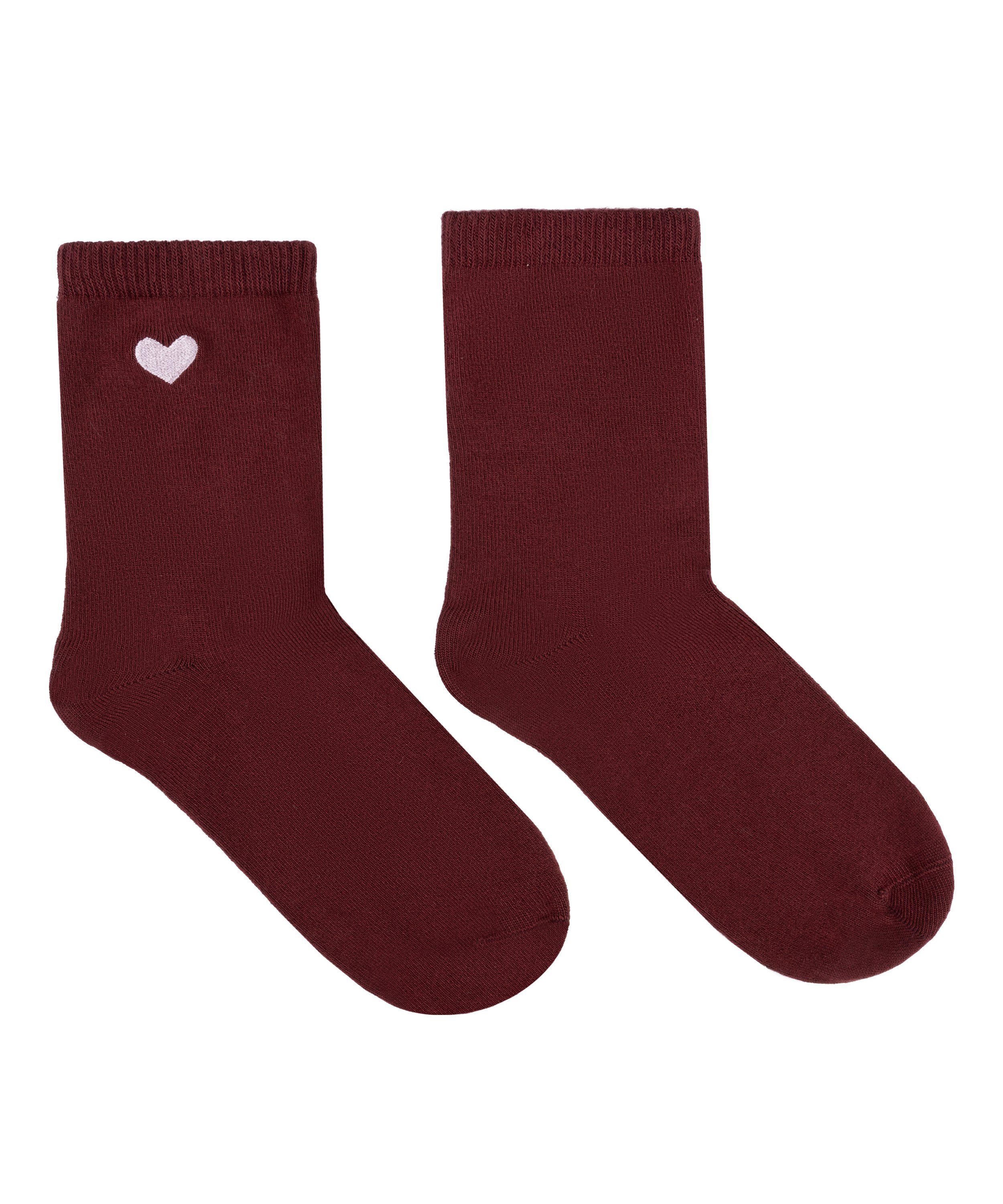 Modal Crew Socks, Red, main