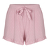 Jersey Ruffled Shorts, Pink