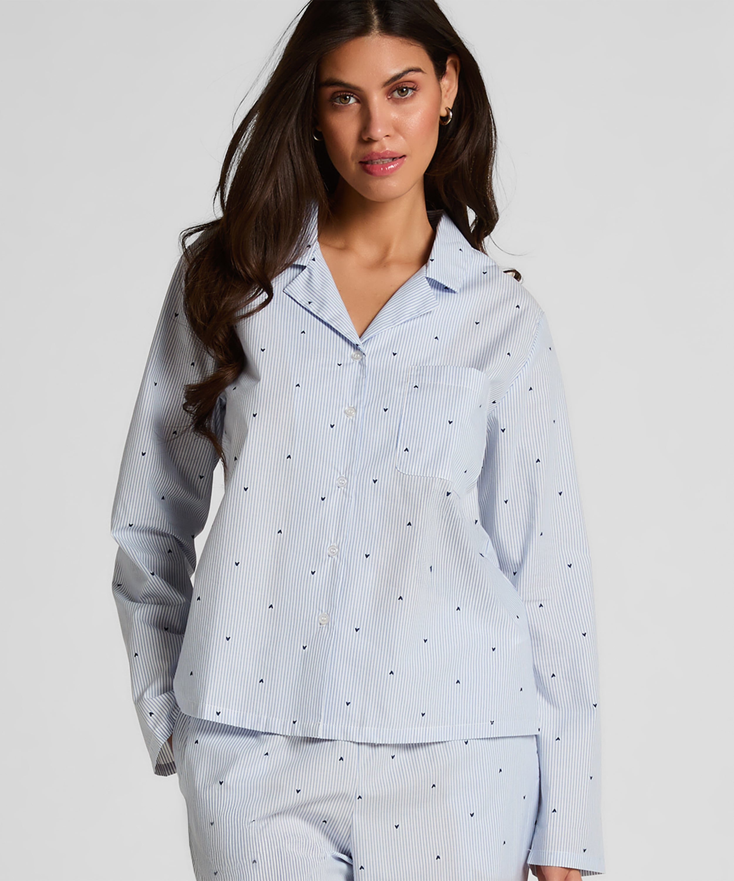 Jacket Cotton, Blue, main