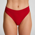 Dianne High Leg Thong, Red