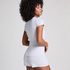 Pointelle shorts, Gray