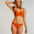 Vera Padded Longline Underwired Bra, Orange