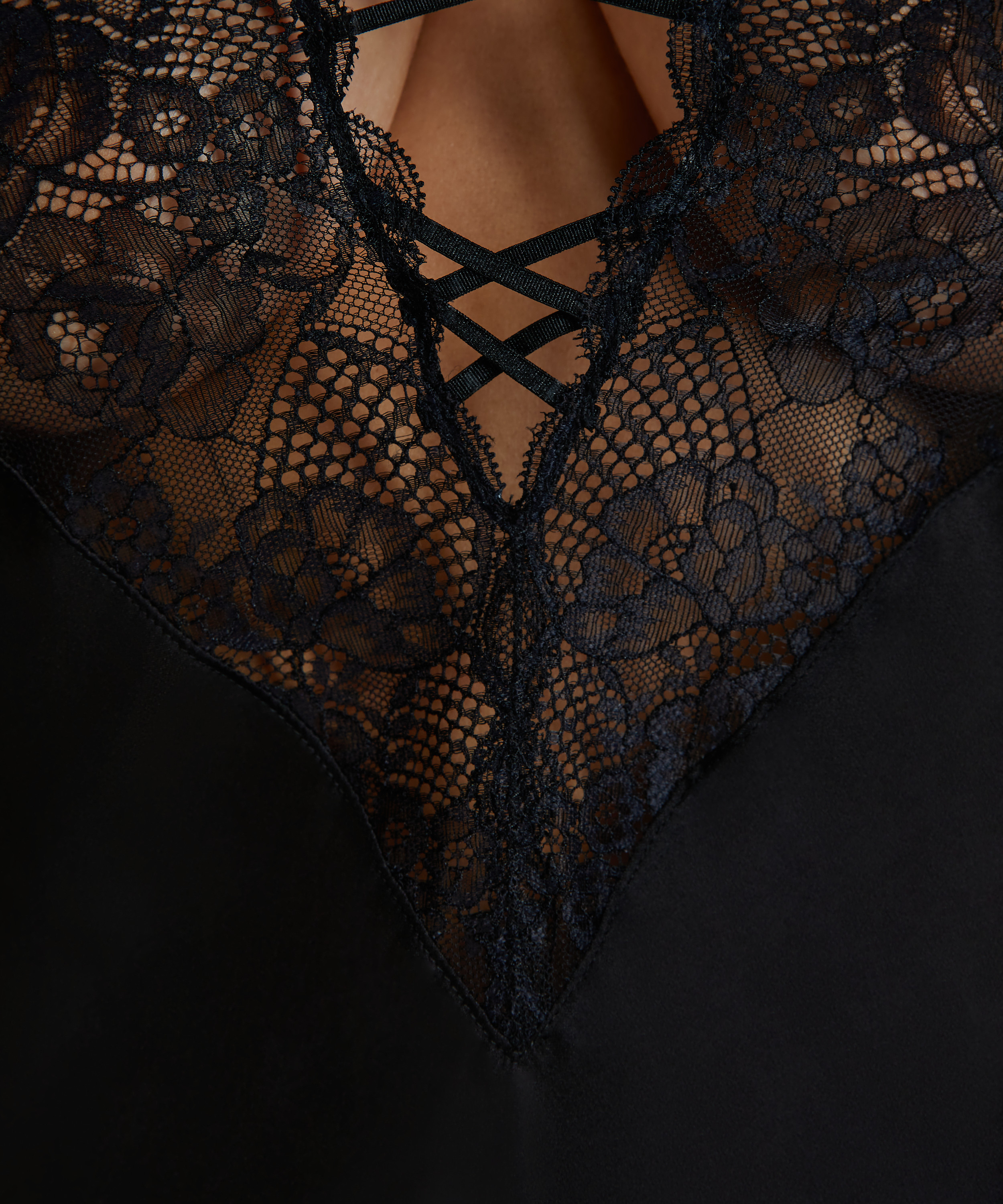 Kae Slip Dress, Black, main