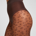 Tights 15 Denier Leopard, Brown