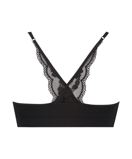 Marineseamless bralette, Black