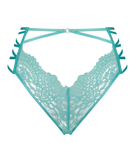 Monet Open Crotch Brazilian, Green