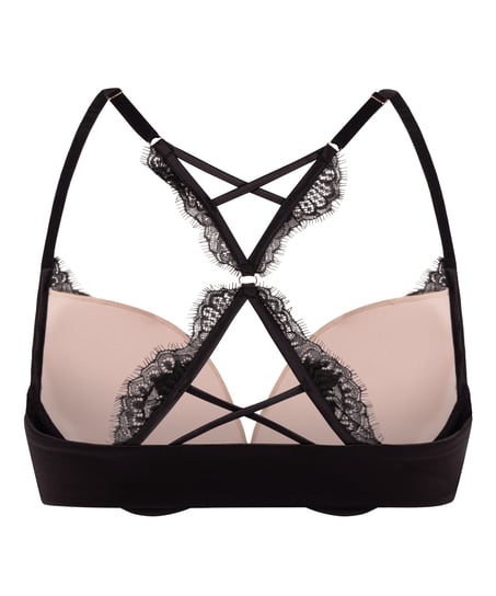 Cynthia Padded Underwired Bra, Black