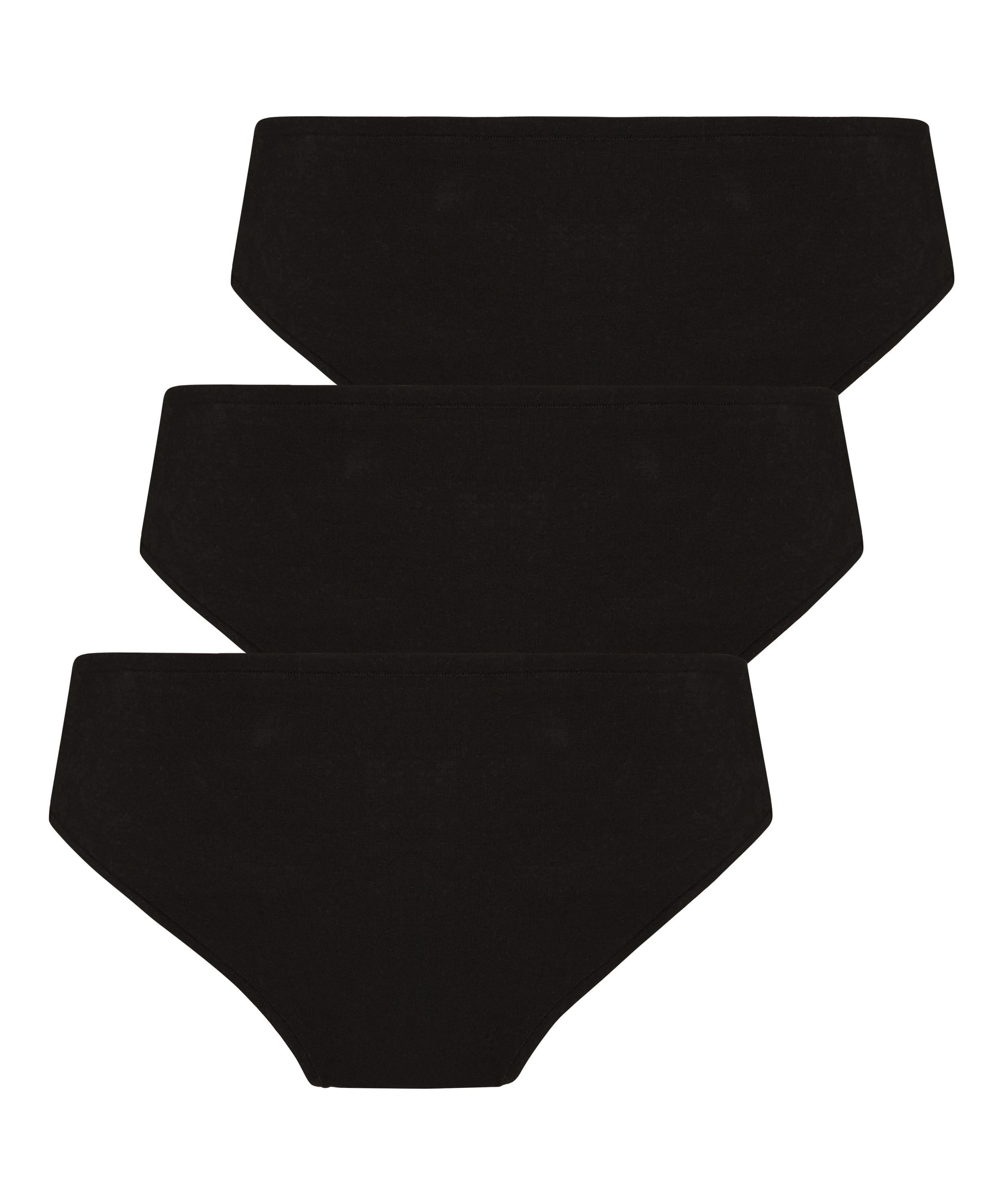 Multipack Cotton Short, Black, main