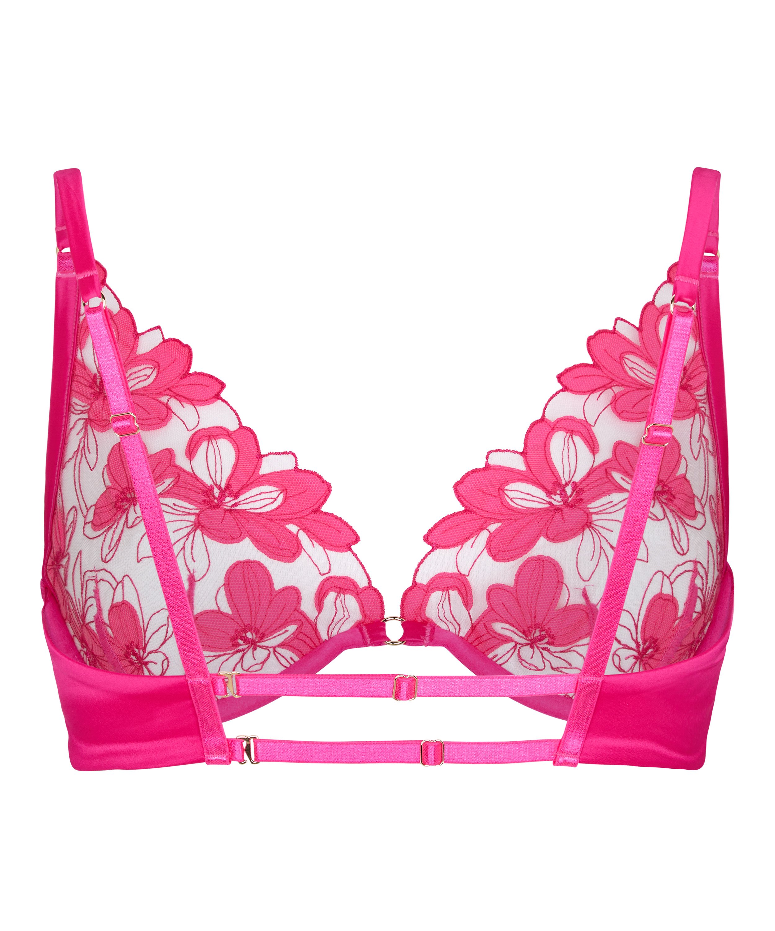 Non-Padded Underwired Bra Beatrice, Pink, main