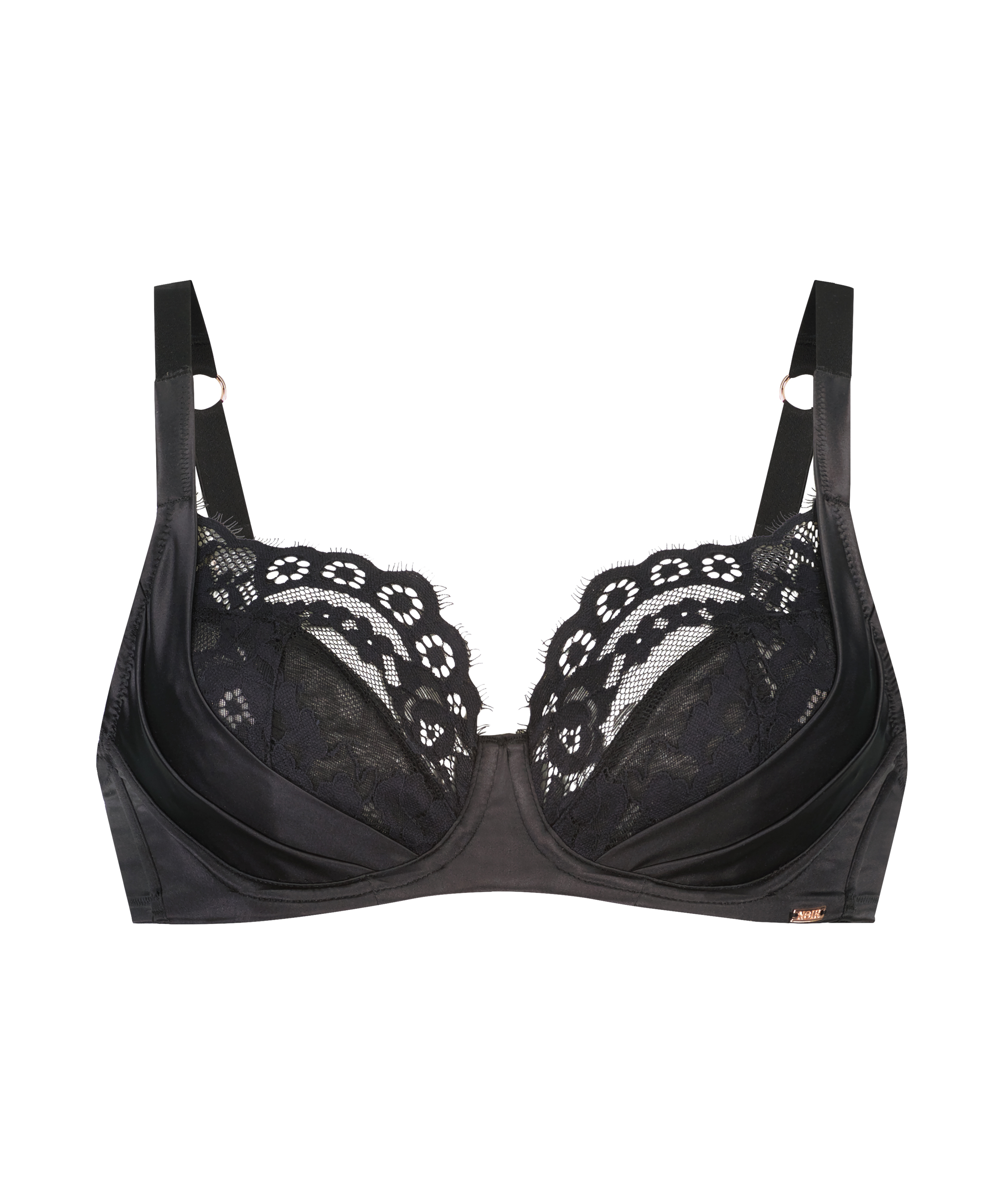 Jacqueline Non-Padded Underwired Bra, Black, main