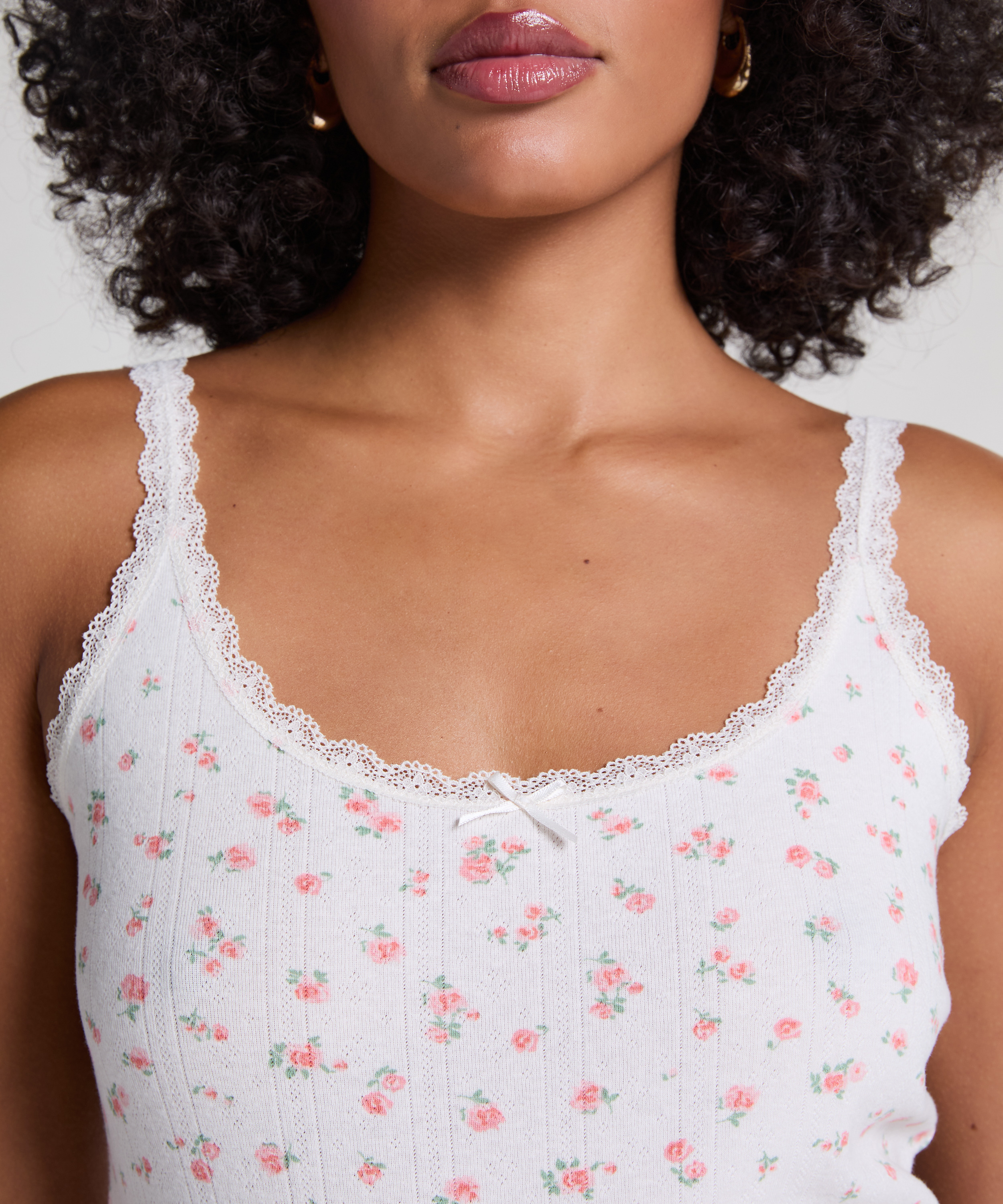 Pyjamaset Rib, Pink, main