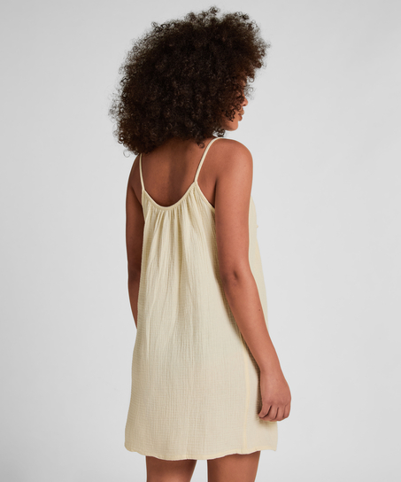 Muslin Slipdress, Yellow