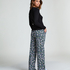 Long-Sleeved Pyjama Top, Black