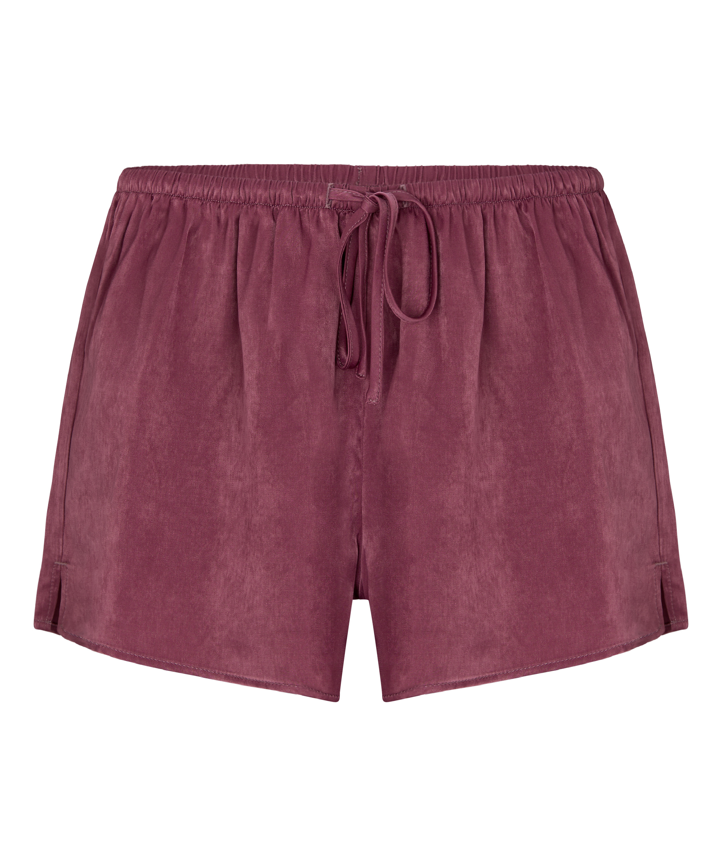 Ayla Satin Shorts, Purple, main