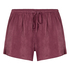 Ayla Satin Shorts, Purple