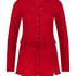 Brushed Short Onesie, Red