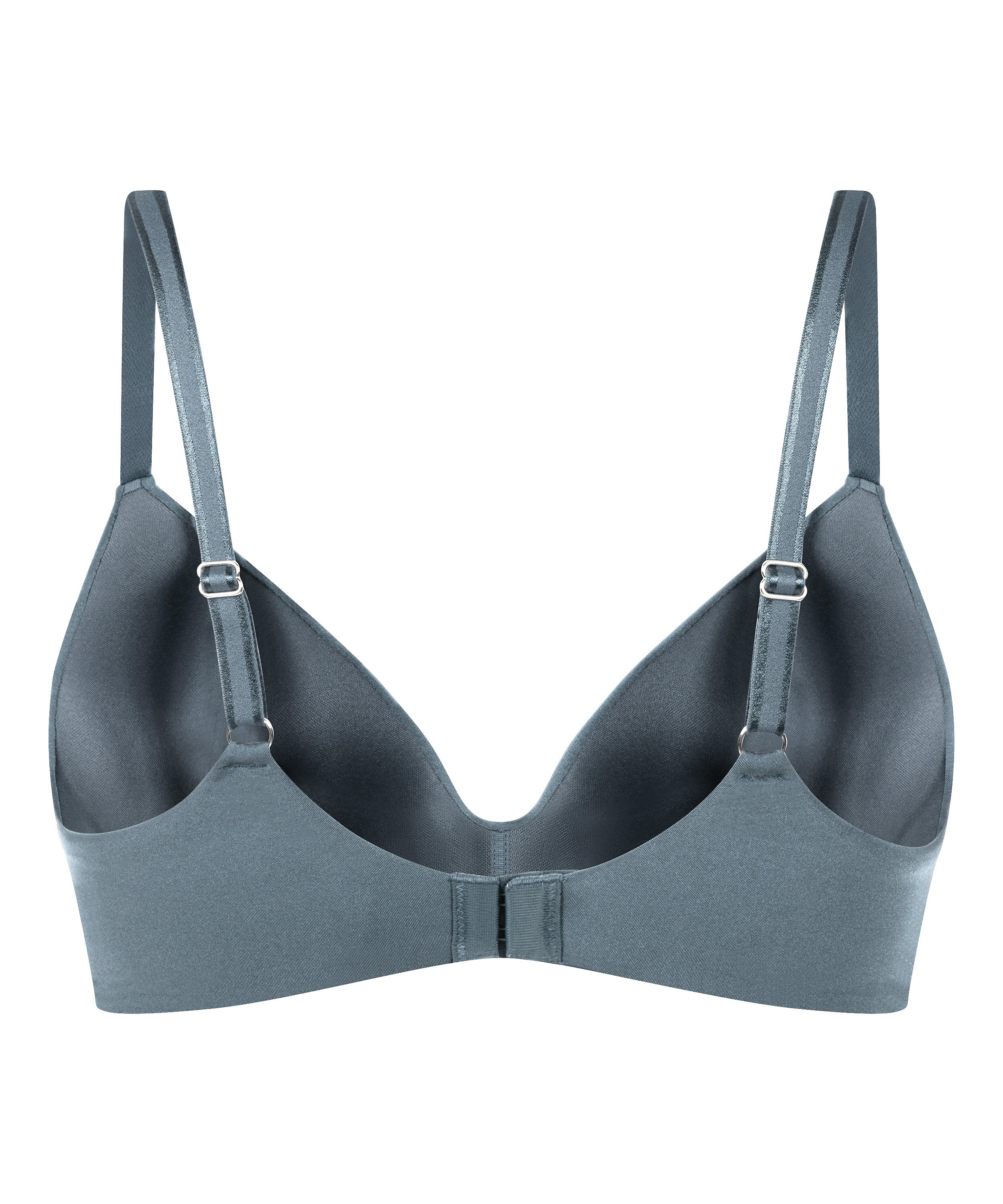 Mona padded non-underwired bra, Blue, main