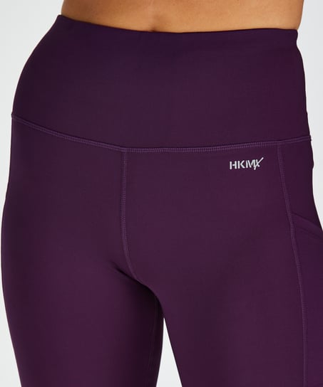 HKMX high waisted bike shorts, Purple
